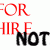 For Hire Not